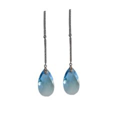 Серьги с кристаллами Swarovski