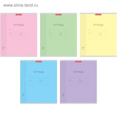 ЦЕНА ЗА 10 ШТ! 2633874 Тетрадь 24 листа в клетку, ErichKrause Visio 