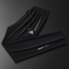 Мужские летние ультратонкие быстросохнущие дышащие спортивные брюки Adidas большого размера