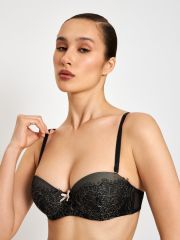 31204111246 Бюстгальтер черный Infinity Lingerie