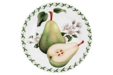 Тарелка десертная, 20 см, фарфор F, белая, Груша, Orchard Fruits, 54837