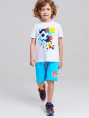 12512306 PLAYTODAY Фуфайка белый