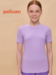 GFT3352/5 Футболка для девочек Лаванда(20) Pelican
