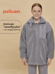 GFX3335 Куртка для девочек Серый(40) Pelican