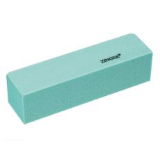 Zinger Бафик для шлифовки ногтей 4-х сторонний / Classic EK-111, 120 грит, зеленый