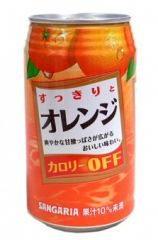 015716 Sangaria Sukkiri Напиток апельсиновый низкокалорийный(10%), банка 340гр