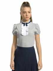 GFTS8129 Футболка для девочек Светло-серый(53) Pelican