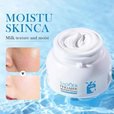 SADOER Осветляющий крем протеины молодости Ceramide Milk Whitining для всех типов кожи лица, 120гр Арт.: 2343 Крем для лица содержит козье молоко и активный пробиотик, обеспечивает коже необходимое пи