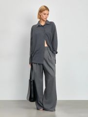 Брюки широкого кроя, D391/airy