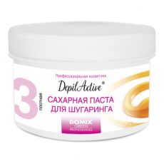 025980 Domix Green Professional DepilActive. Сахарная паста для шугаринга ПЛОТНАЯ, 650 мл