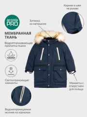 20120770009 Куртка детская для мальчиков Corrino темно-синий ACOOLA Kids