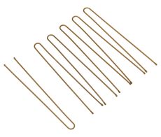 Dewal Шпильки для волос прямые SLT70P-3/200, 70 мм, коричневый, 200 г
