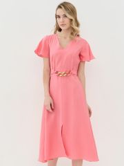 Платье женское 5231-3760 розовый коралл VAY