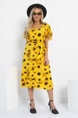 516463 LT Collection Платье жёлтый