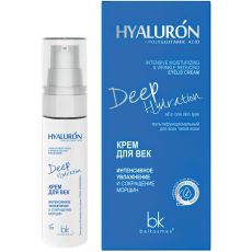 97961 Belkosmex Hialuron Deep Hydration. Крем для век «Интенсивное увлажнение и сокращение морщин», 30г