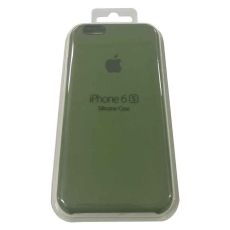 Силиконовый чехол для iPhone 6/6S хаки зеленый