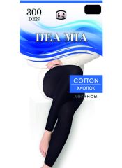 COTTON 300 (хлопковые) DEA MIA Легинсы Черный
