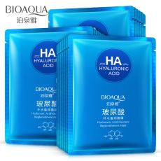 BIOAQUA Маска для лица тканевая ГИАЛУРОНОВАЯ КИСЛОТА, 3 шт