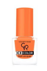 Лак для ногтей GR Ice Color (200-205) - 204 Оранжевый (204)
