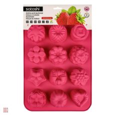Форма для выпечки 12 ячеек 33x25х3,5см 