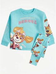 PAW Patrol Turquoise Sweatshirt and Leggings Outfit