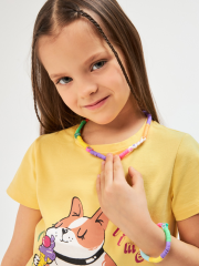 20206260035 Комплект (бусы + браслет) детский Musan цветной ACOOLA Kids