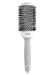 Olivia Garden Термобрашинг для укладки волос / Expert Blowout Shine White & Grey, 45 мм, бело-серый