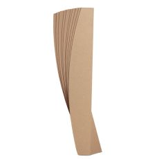 NailPro Сменные файлы для маникюра и педикюра без вспенки / Nude, лодка, 150 грит, 10 шт