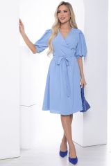 П10223 Платье LADY TAIGA Голубое