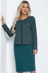 494041 LT Collection Платье зелёный