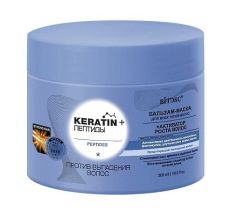 022592 Vitex Keratin & Пептиды. Бальзам-маска против выпадения волос, 300мл