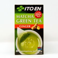 012326 Зеленый чай Матча с имбирем MATCHA GREEN TEA GINGER 20 пирамидок
