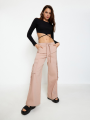 10200160682 Брюки жен. Evie бежевый CONCEPT CLUB Women