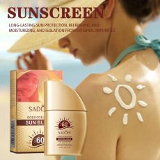 SADOER Солнцезащитный крем с коллагеном для лица и тела SPF 60, 30 гр. Арт.: 09516 Ультравысокая степень защиты от солнечного излучения SPF 60 для людей с очень светлой, чувствительной и не адаптирова