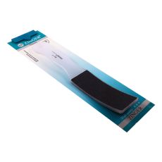 Zinger Тёрка педикюрная двусторонняя абразивная / Classic RA-73, 100/180 грит, белый