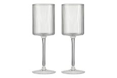 Бокал для белого вина, 310 мл, 2 шт, стекло хрустальное, Полосы, Modern Classic, 62715