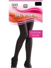 COTTON 500 (хлопковые) DEA MIA Колготки Черный