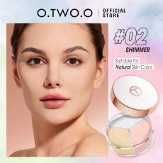 Пудра O.TWO.O Трехцветная рассыпчатая № 2 9 g