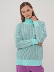 Свитер женский 5242-41486 ментол/тополь серебристый VAY
