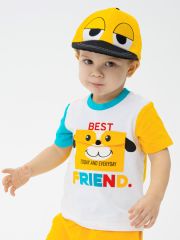 12313087 Кепка жёлтый,черный PLAYTODAY