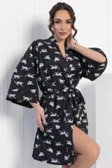 511208 LT Collection Халат чёрный