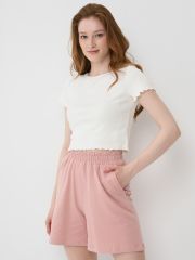 Шорты женские 7222-30023/6 ДФ116 пудра BE YOU