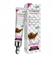 COLLAGEN SNAIL Крем для кожи вокруг глаз с улиткой и коллагеном, 20мл