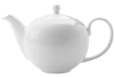 Чайник заварочный, 1 л, фарфор P, белый, White Basics, 56495