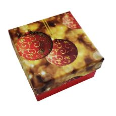 Подарочная коробочка, Красные шары