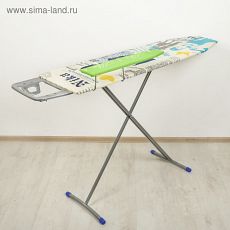 798864 Доска гладильная 1225х345 "Ника 3" фанера, 2 положения высоты (70,85 см)