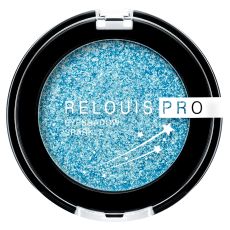030900 RELOUIS PRO. Тени для век Eyeshadow Sparkle, тон 05 Mermaid tail (голубо-зелёный дуохром)