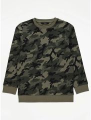 Khaki Camouflage Sweatshirt