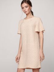 20С-1113ТСП Conte elegant Платье beige-white
