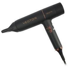 Harizma Фен для волос с бесщеточным мотором / Vector h10226, 1700 Вт, черный